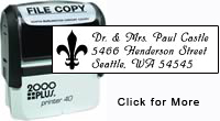 Custom Address Stamps