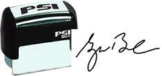 SIG-PSI - PSI Self-Inking Signature Stamp