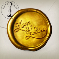 Holiday Stock Artwork Wax Seal