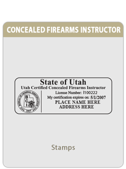 UT-Concealed Firearms Instructor